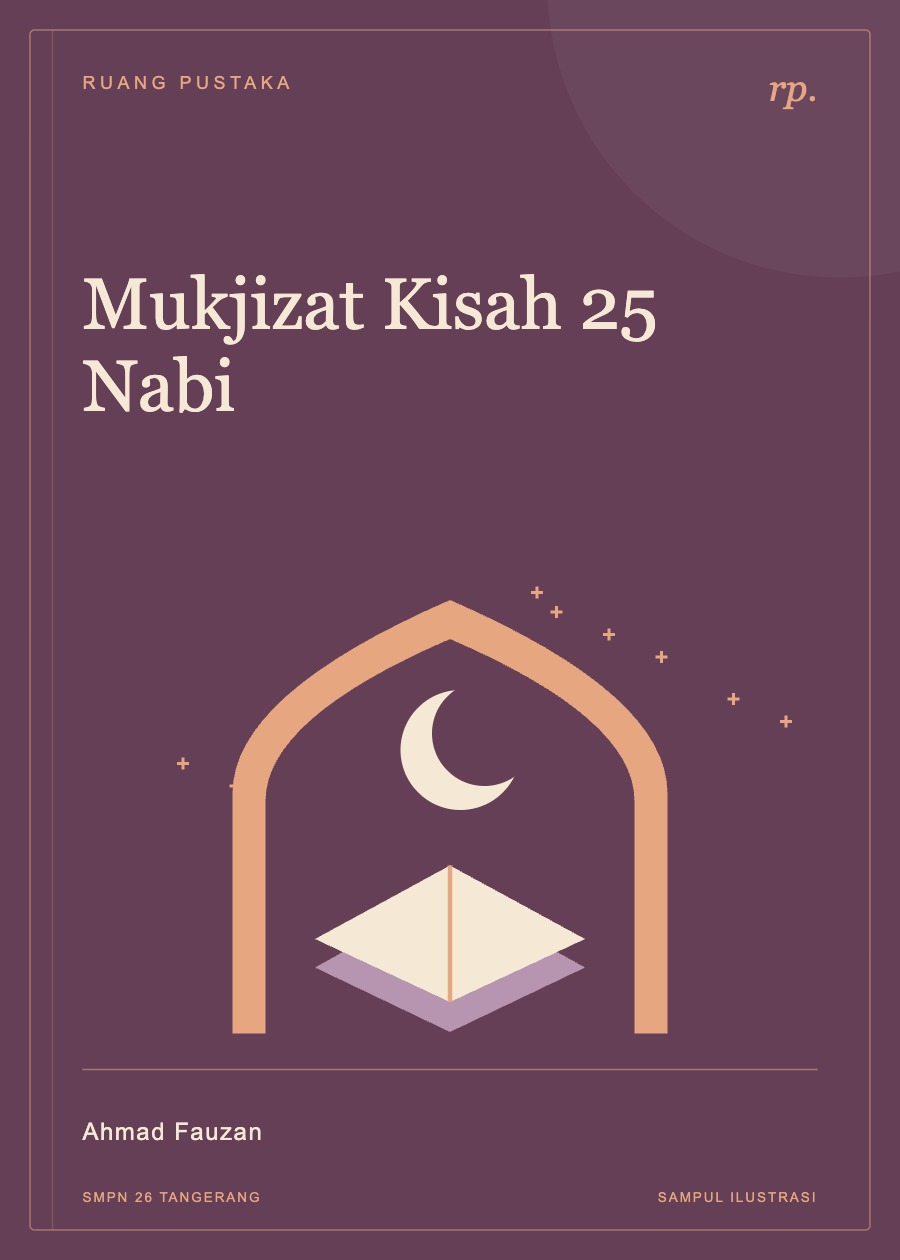 Sampul ilustrasi Mukjizat Kisah 25 Nabi